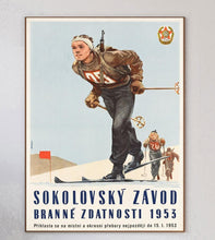 Load image into Gallery viewer, 1953 Sokolovský Závod Winter Biathlon Hungary
