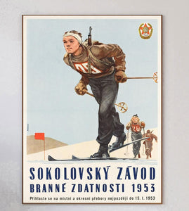 1953 Sokolovský Závod Winter Biathlon Hungary