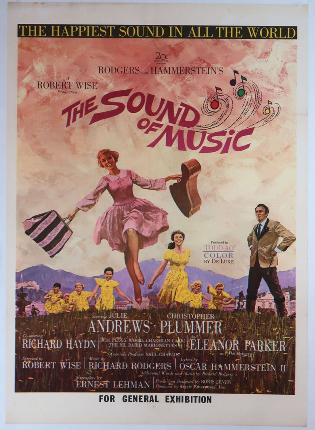 Shop The Sound of Music Original Vintage Poster | Printed Originals