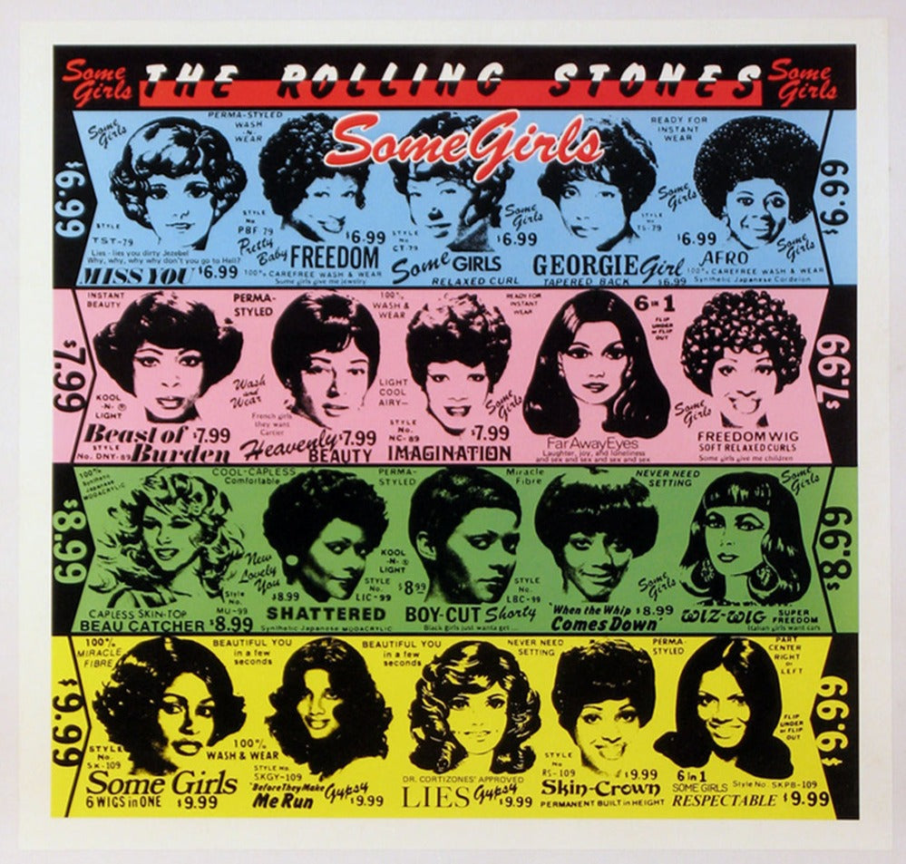 Shop The Rolling Stones - Some Girls 1978 Original Vintage Poster