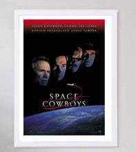 Load image into Gallery viewer, White frame poster of Space Cowboys