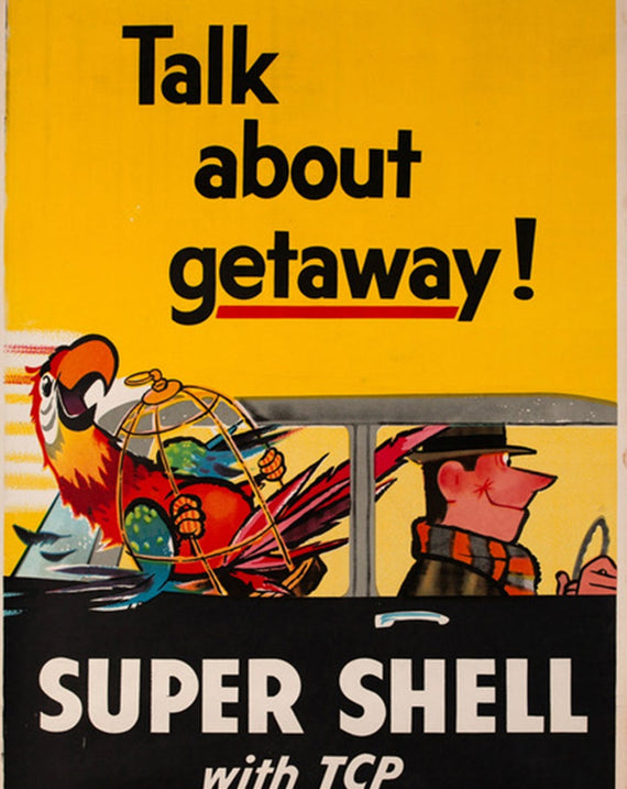 Shell Oil - Talk About Getaway! Super Shell With TCP