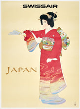 Load image into Gallery viewer, Swissair - Japan