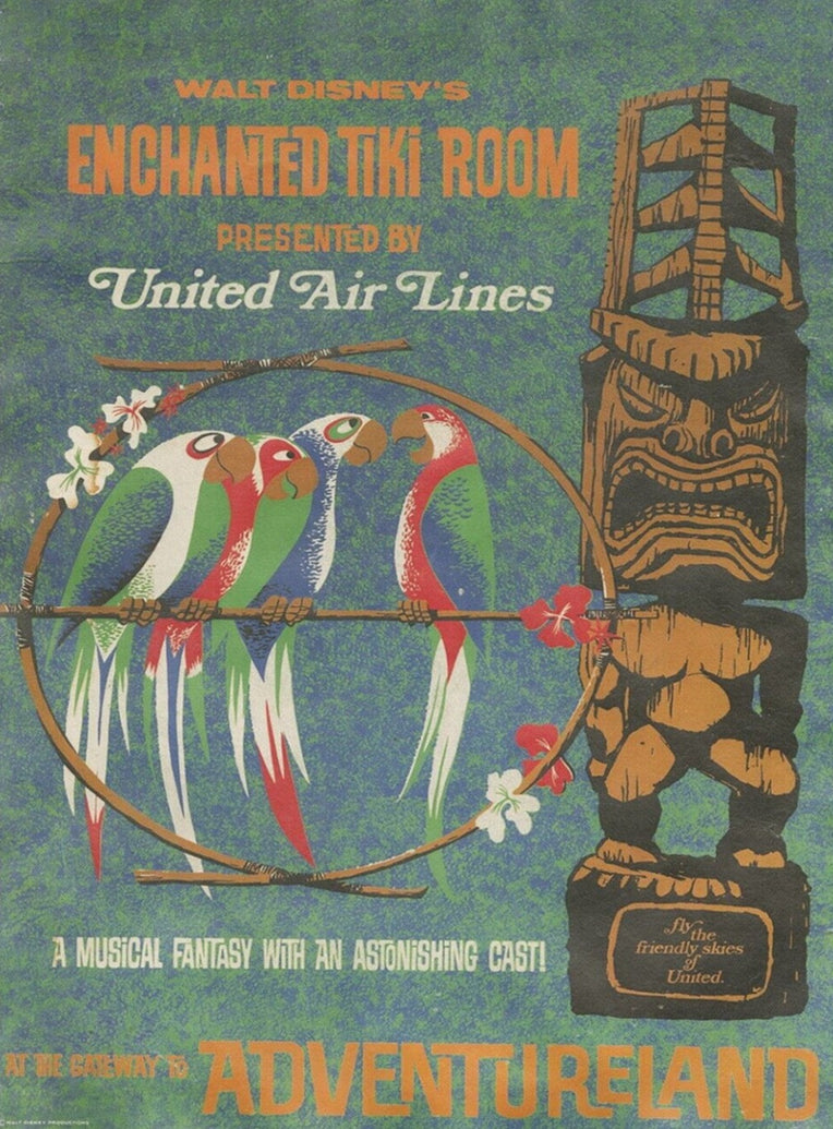 Disneyland - Enchanted Tiki Room - Adventureland