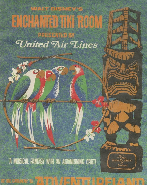 Disneyland - Enchanted Tiki Room - Adventureland