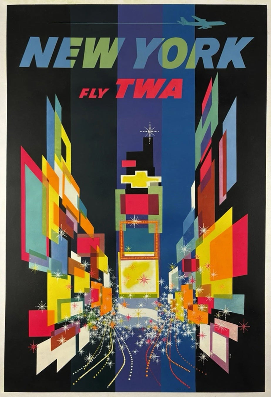 Shop TWA - New York Original Vintager Poster | Printed Originals