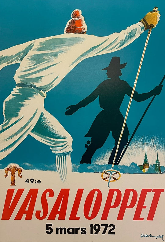 1972 Vasaloppet Poster
