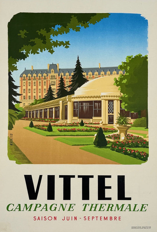 Vittel Campagne Thermale Poster