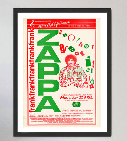 Frank Zappa - The Greek Theatre