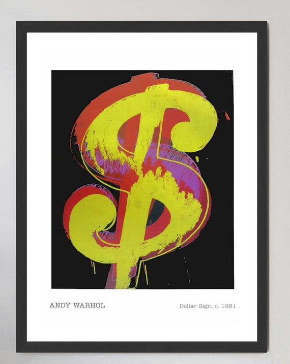 Andy Warhol - Dollar Sign