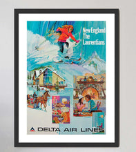 Load image into Gallery viewer, New England The Laurentians- Delta Air Lines