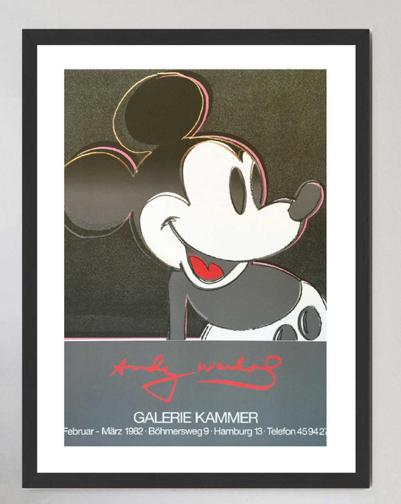 Andy Warhol - Mickey Mouse Galerie Kammer