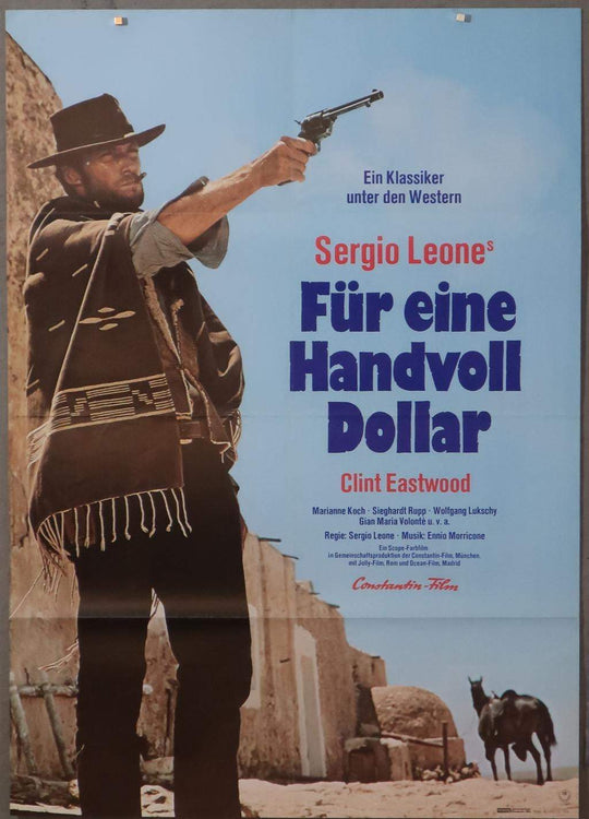 A Fistful Of Dollars (German) - Printed Originals