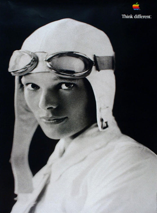 Apple Think Different - Amelia Earhart