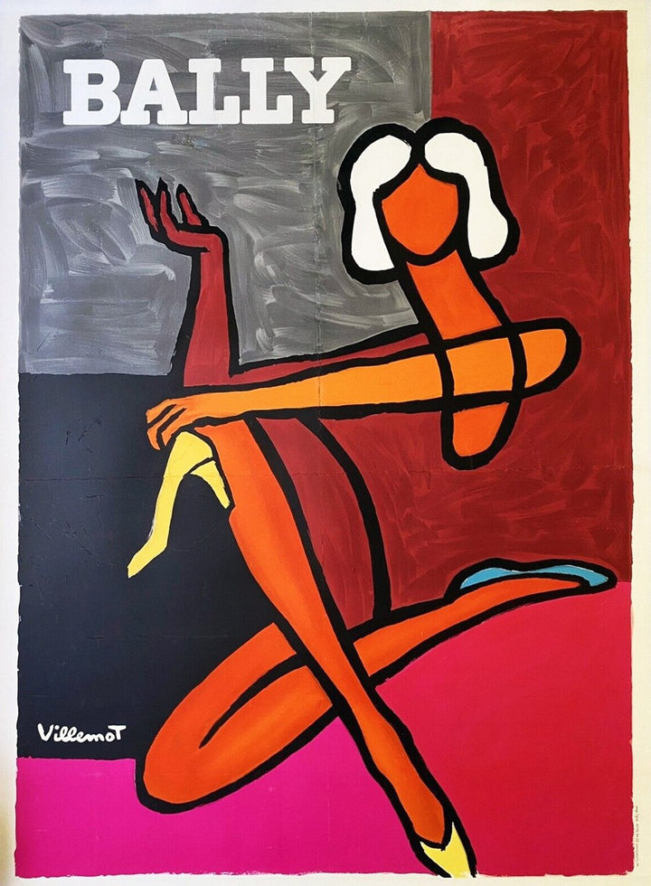 Bally - Pink, original poster: 1986