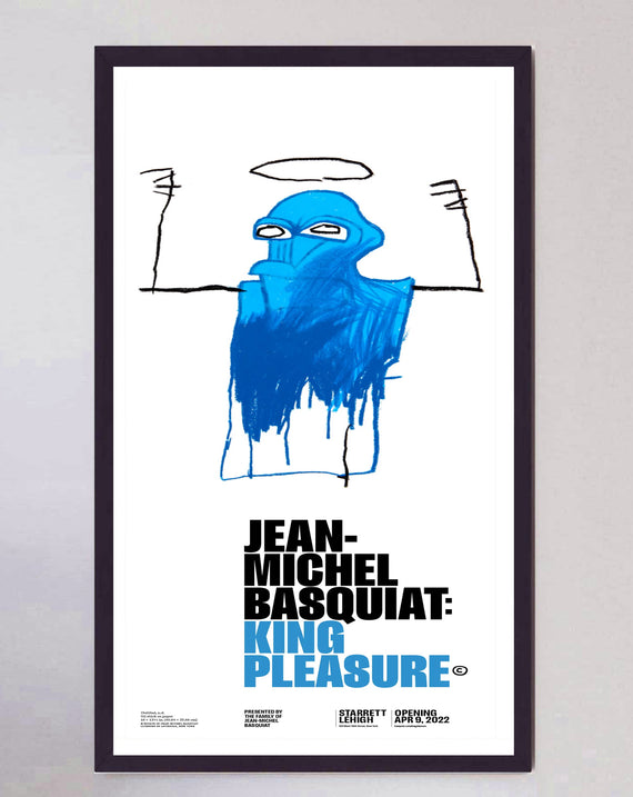 Jean-Michel Basquiat - Blue Figure- King Pleasure