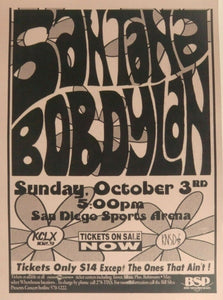 Bob Dylan & Santana - Printed Originals