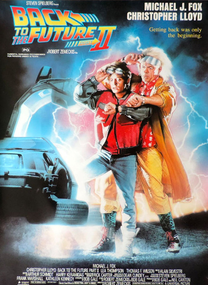 Back to the Future II, original poster: 1989, US One-Sheet, United States