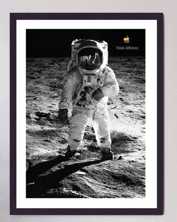 Apple Think Different - Buzz Aldrin