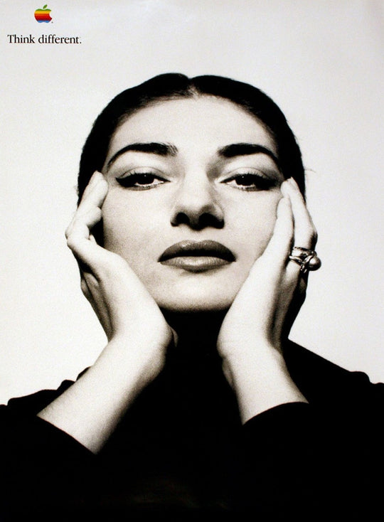 Apple Think Different - Maria Callas