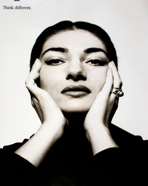 Apple Think Different - Maria Callas