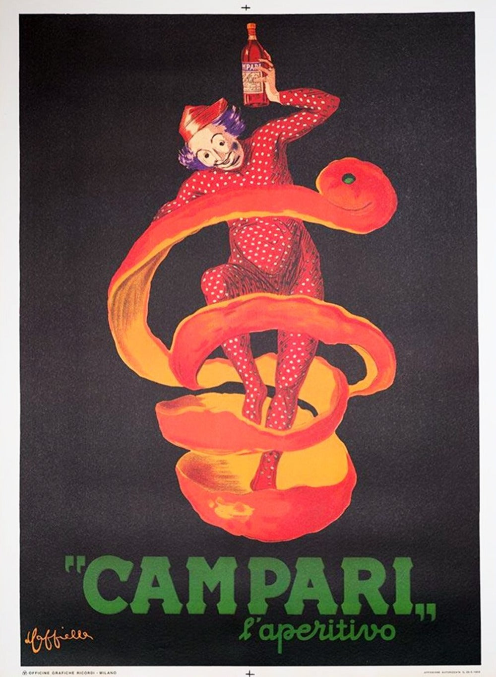 Shop Bitter Campari by Cappiello Original Poster Online