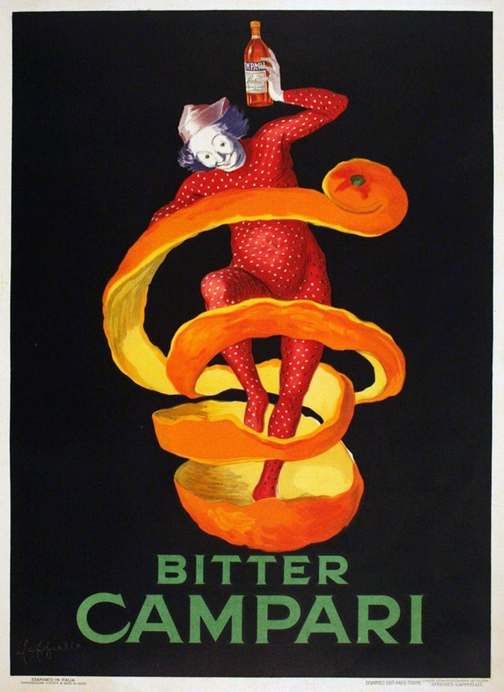 Bitter Campari, original poster: 1950
