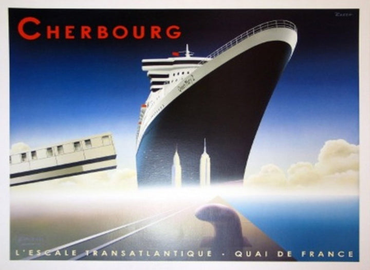 Cherbourg - Queen Mary II - Razzia, original poster: 2002
