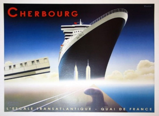 Cherbourg - Queen Mary II - Razzia