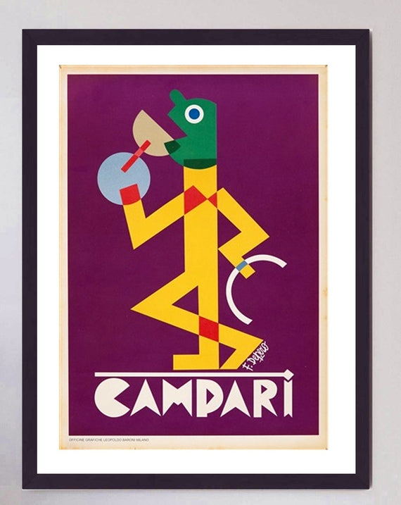 Campari Viola - Fortunato Depero