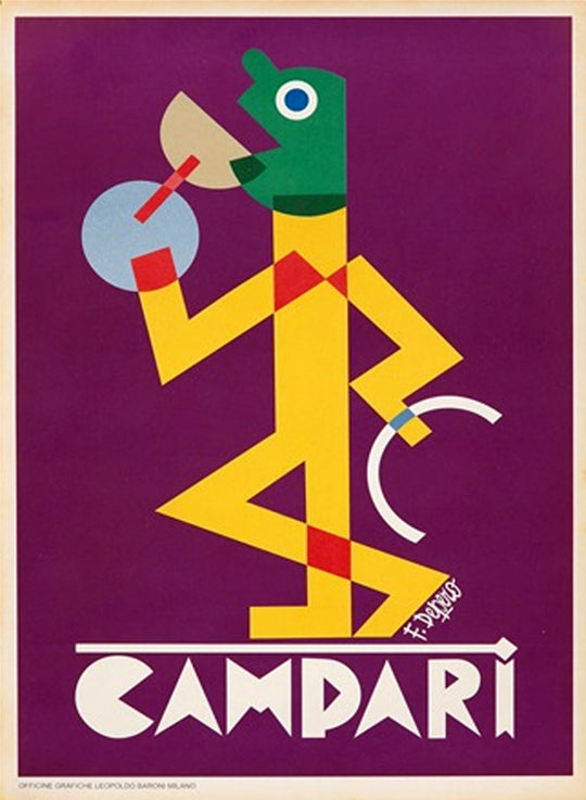 Campari Viola - Fortunato Depero