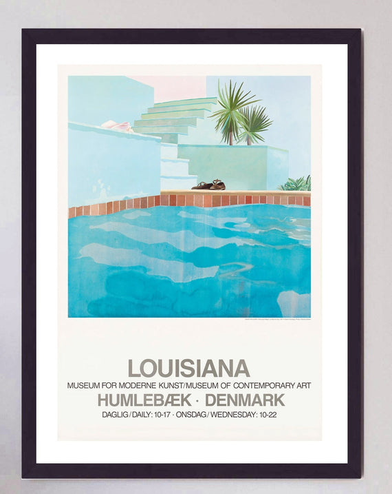 David Hockney - Pool and Steps - Louisiana Gallery