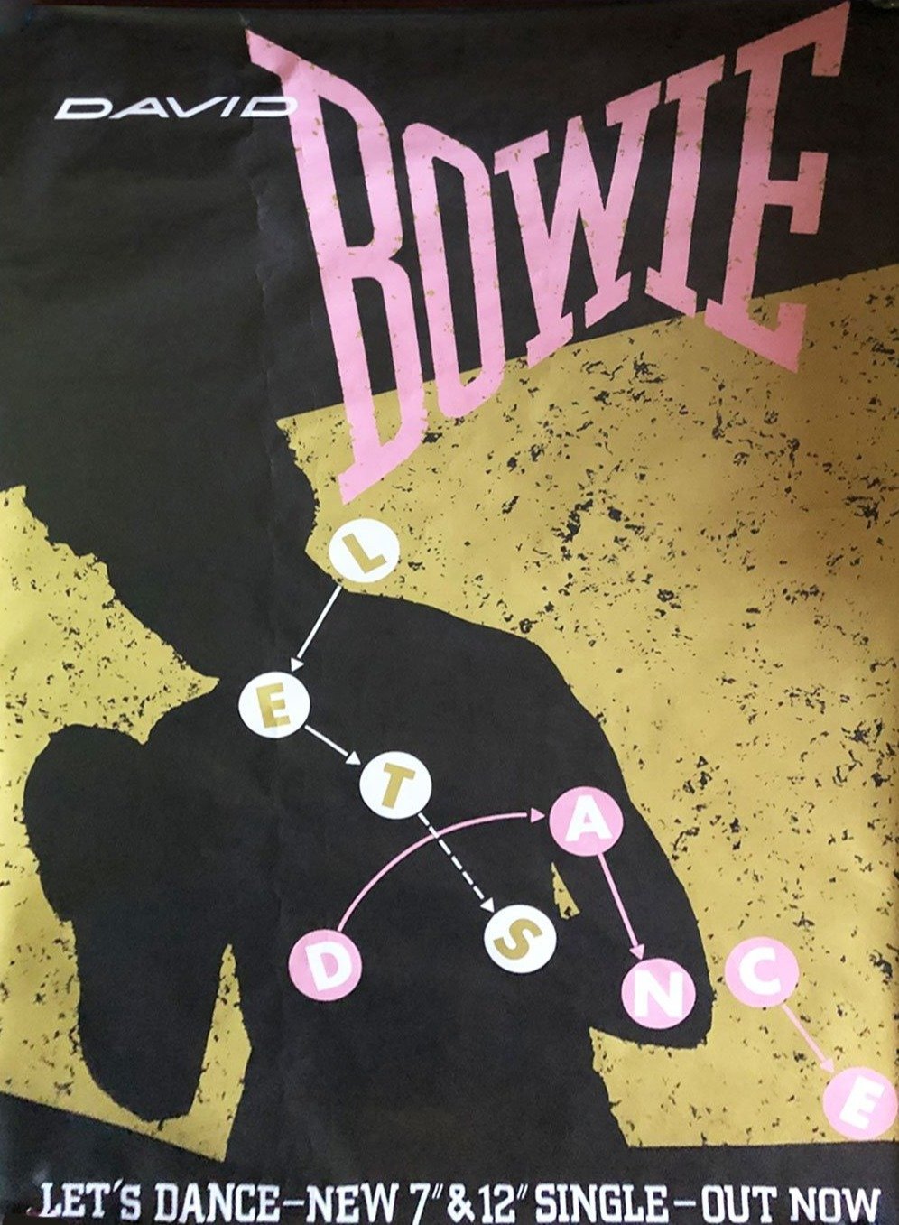 David Bowie - Let's Dance | Originals Music Posters for Sale