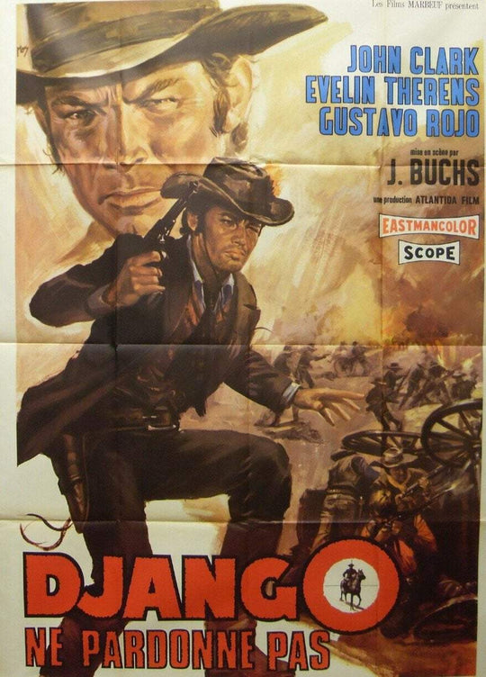 Django Does Not Forgive (French) - Printed Originals