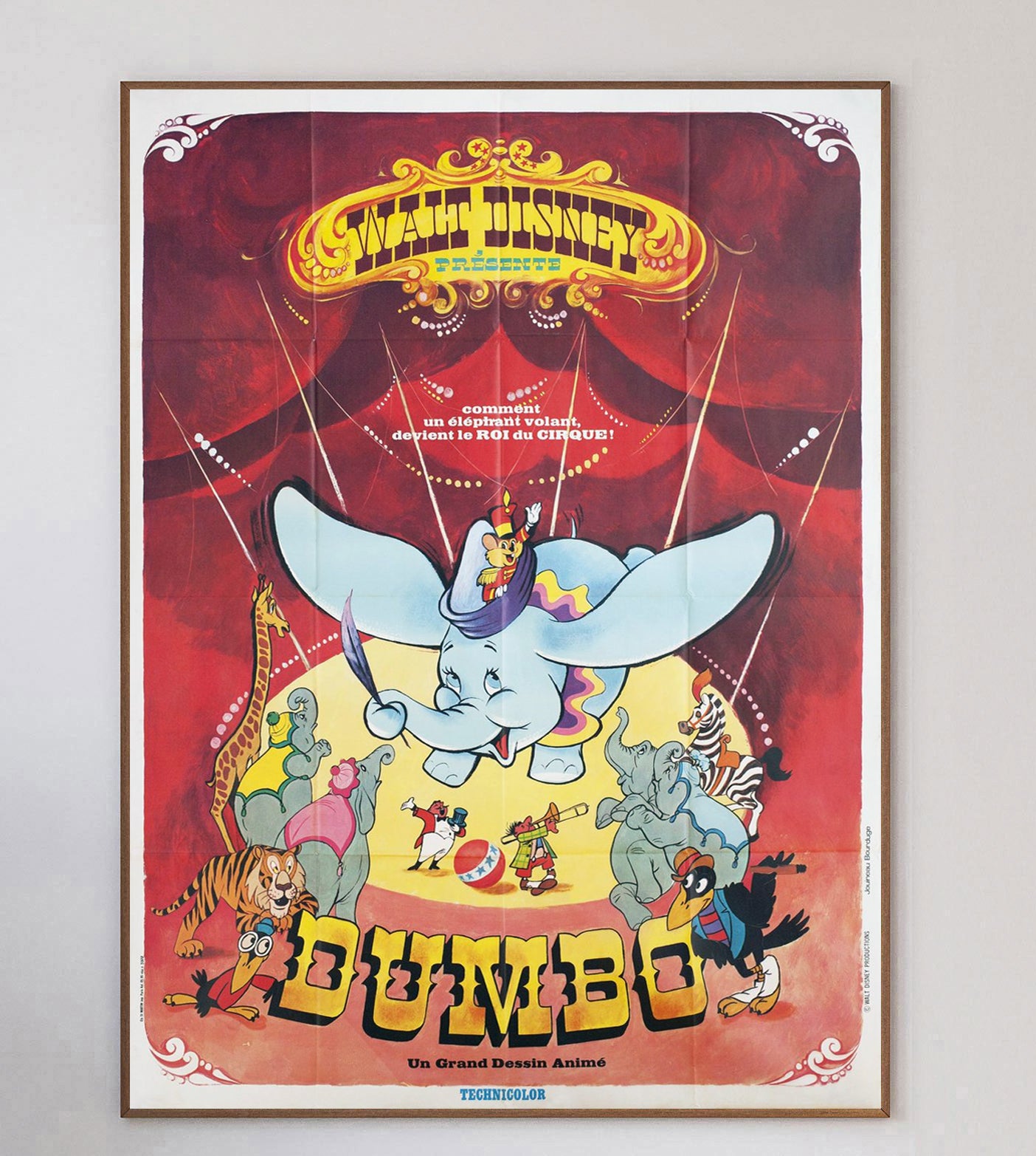 Shop Dumbo French Original Vintage Poster At Printed Originals shop-dumbo-french-original-vintage-poster-at-printed-originals