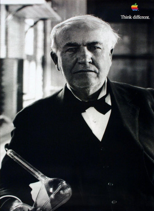 Apple Think Different - Thomas Edison
