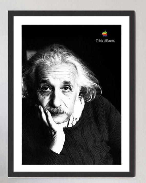 Apple Think Different - Albert Einstein