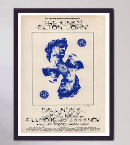 The Kinks & Elton John - Fillmore West
