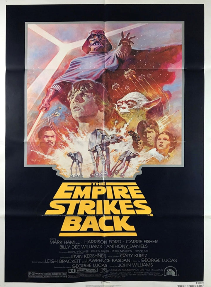 Star Wars The Empire Strikes Back, original poster: 1981, US One-Sheet, United States