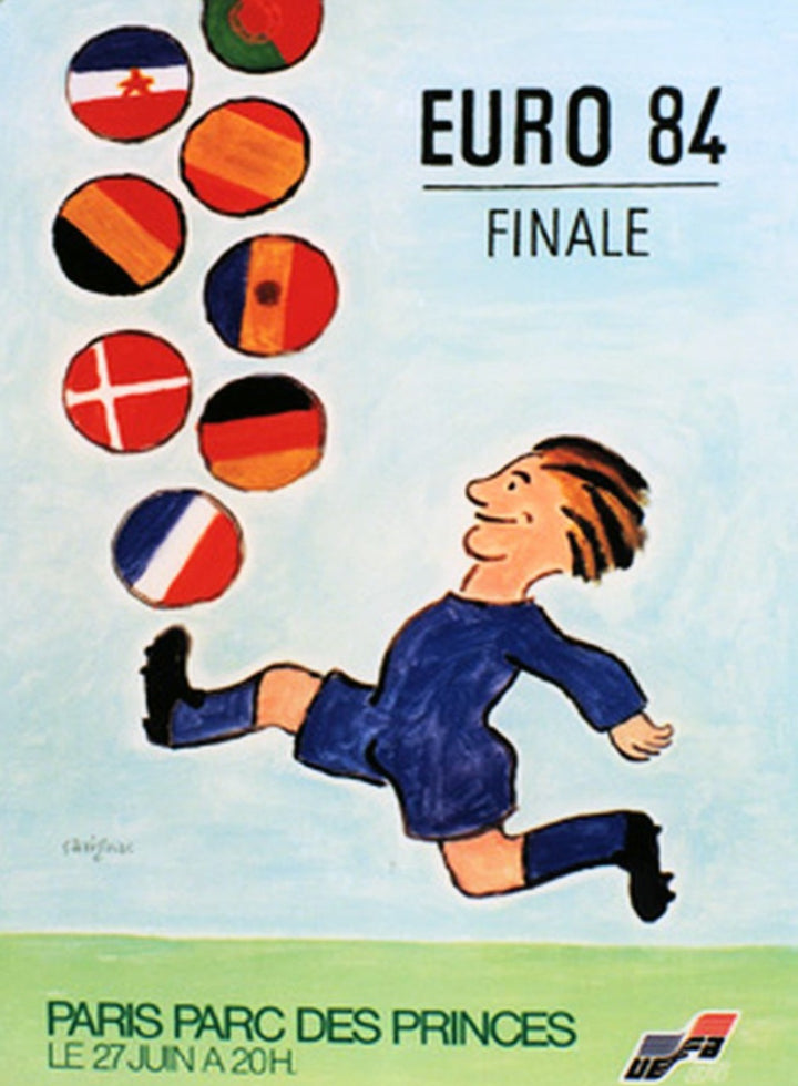Euro 84 - Finale, original poster: 1984
