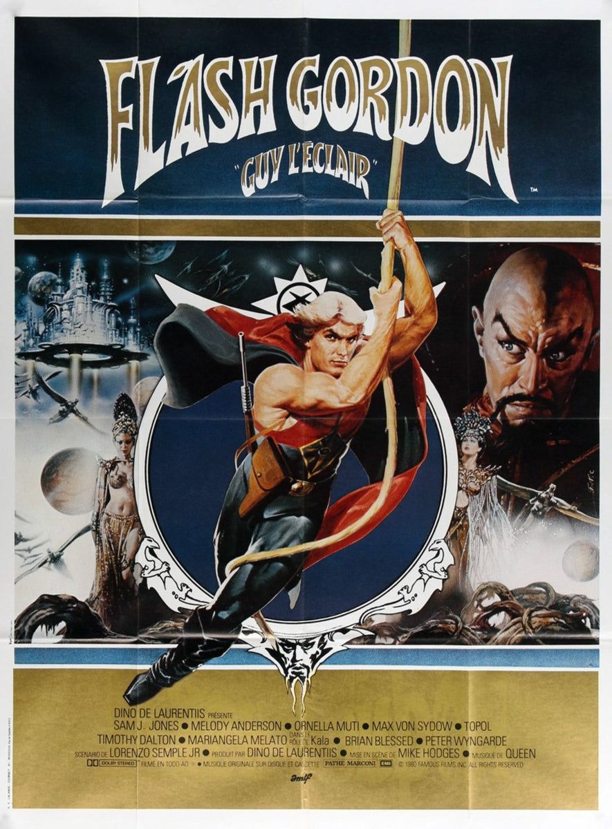Flash Gordon Movie Poster Online - Flash Gordon Art Posters for sale