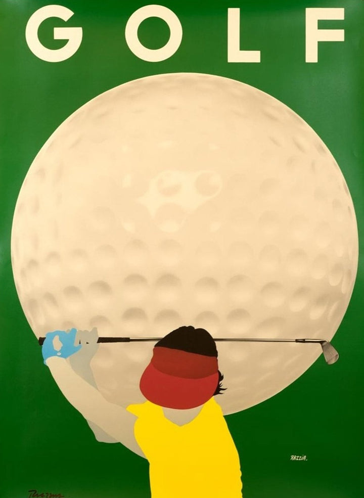 Golf - Razzia, original poster: 1984
