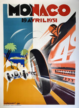 Load image into Gallery viewer, 1931 Monaco Grand Prix