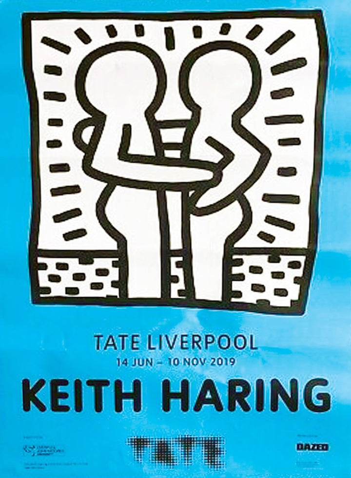 Keith Haring - Tate Liverpool, original poster: 2019