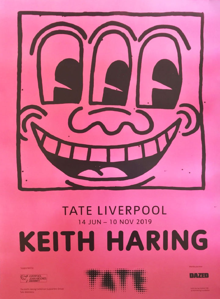 Keith Haring - Tate Liverpool, original poster: 2019