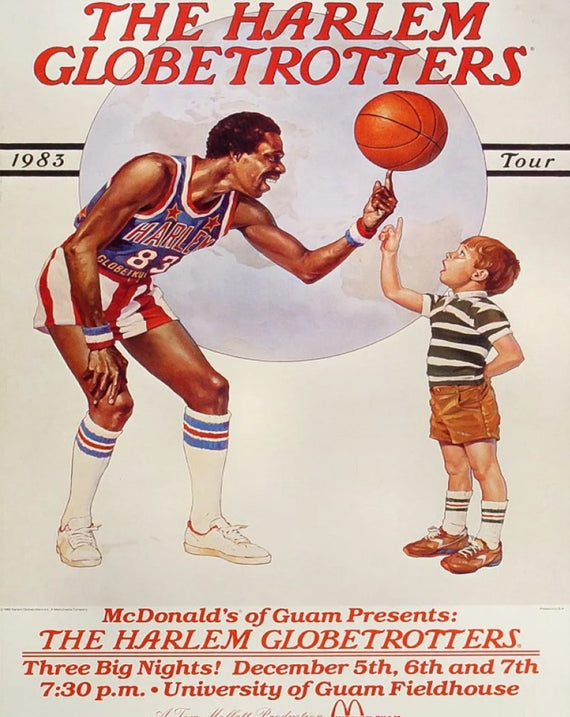 The Harlem Globetrotters 1983 Tour