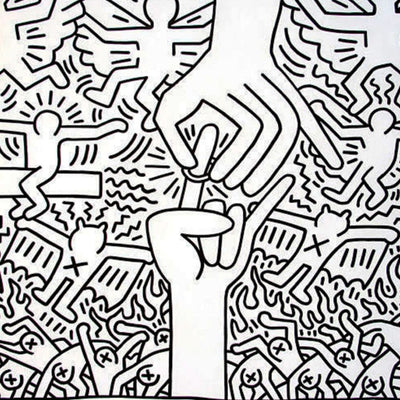 Keith Haring - Heaven and Hell
