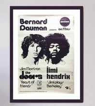 Load image into Gallery viewer, The Doors &amp; Jimi Hendrix - Bernard Dauman Presents