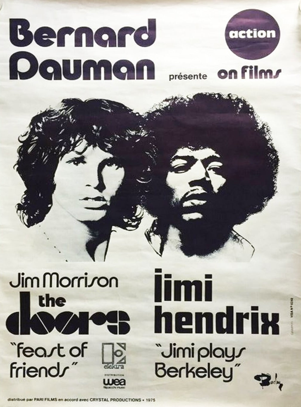 The Doors & Jimi Hendrix - Bernard Dauman Presents