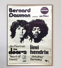 Load image into Gallery viewer, The Doors &amp; Jimi Hendrix - Bernard Dauman Presents